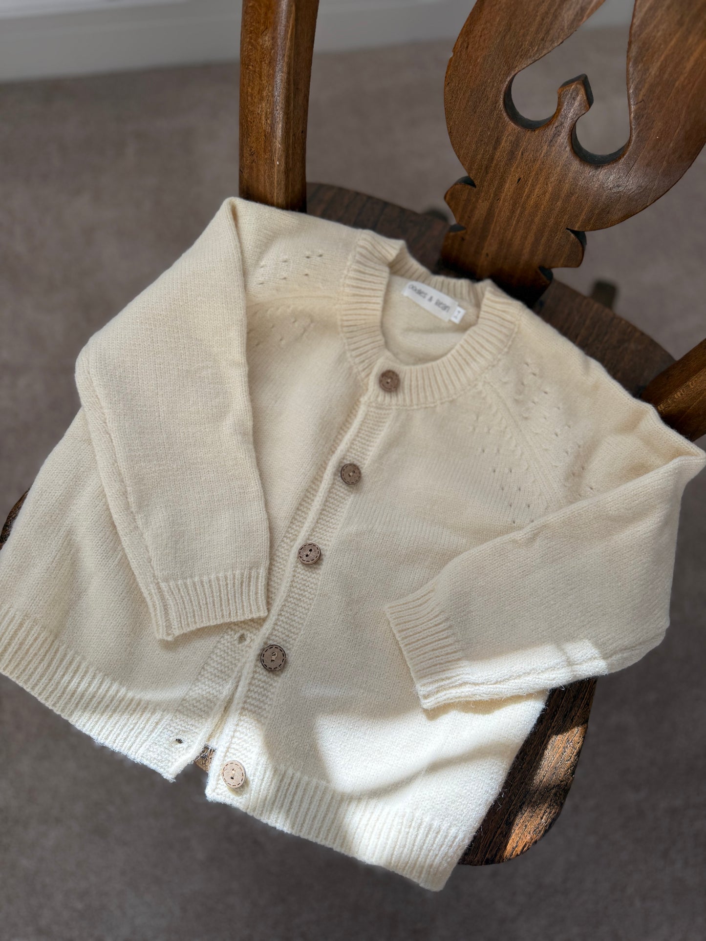 Warm Knit Cardi - Brown