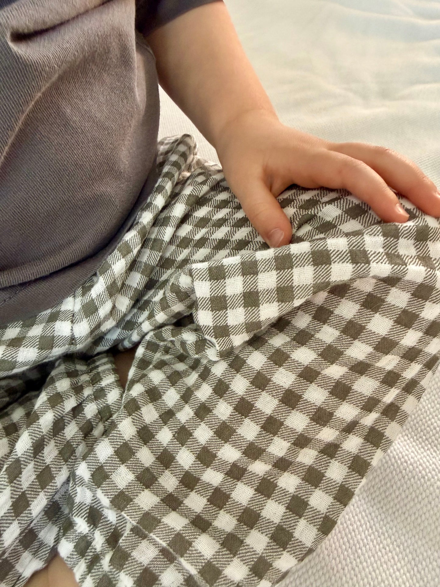 Gingham Trousers