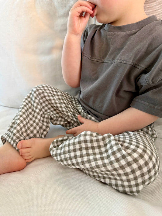 Gingham Trousers